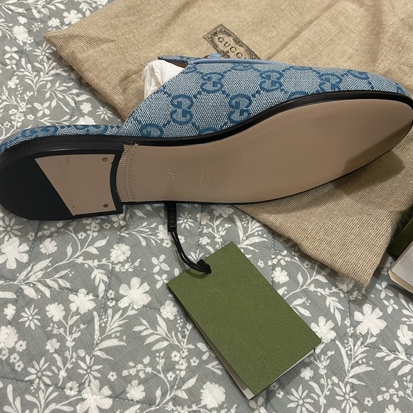 GUCCI WOMENS PRINCETON MULES SIZE 37.5. BRAND NEW ,NEVER WORN . - Picture 4 of 7
